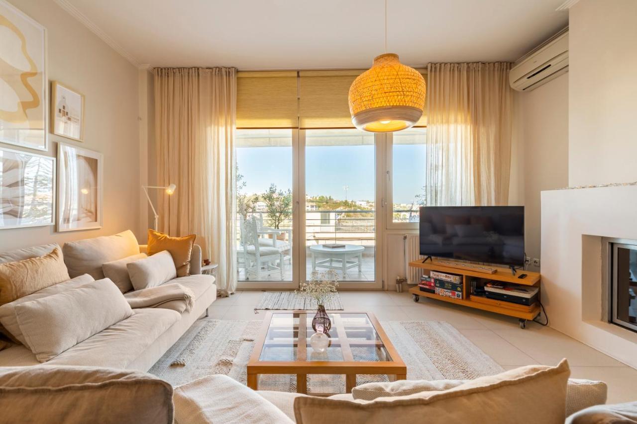 Something Different In Chalkida Apartment Kanithos Bagian luar foto
