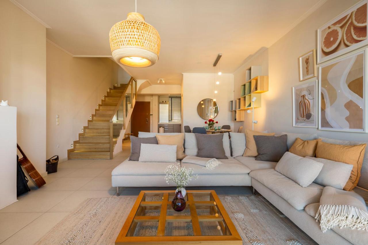 Something Different In Chalkida Apartment Kanithos Bagian luar foto